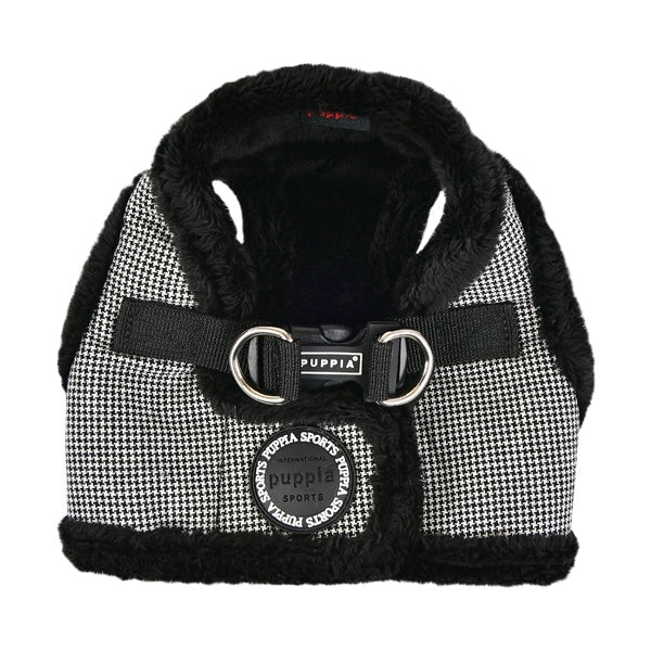 Puppia Harness B Puppytooth Black ( S & XL ) - Premium hondentuig > honden harnas from Puppia - Just €24.99! Shop now at Frenkiezdogshop
