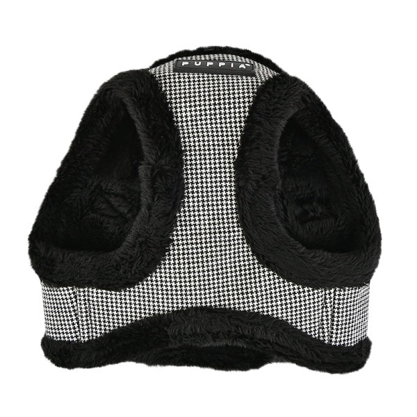 Puppia Harness B Puppytooth Black ( S & XL ) - Premium hondentuig > honden harnas from Puppia - Just €24.99! Shop now at Frenkiezdogshop