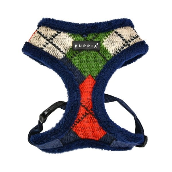 Puppia Jolly Harness Model A Navy ( X - Large ) hondentuig > honden harnas > model A Medium