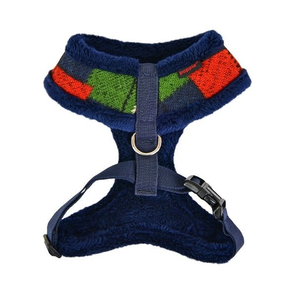Puppia Jolly Harness Model A Navy ( X - Large ) hondentuig > honden harnas > model A Medium