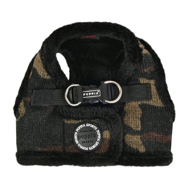 Puppia Harness B Colonel Camo hondentuig > honden harnas > model B Small
