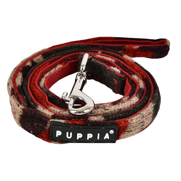 Puppia Colonel Lijn Wine Camo - Premium hondenriem > hondenlijn from Puppia - Just €10! Shop now at Frenkiezdogshop