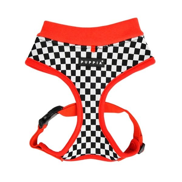 Puppia Racer Harness Model A Red hondentuig > honden harnas > model A Small