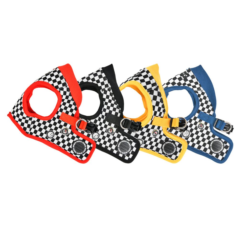 Puppia Harness B Racer Royal Blue hondentuig > honden harnas > model B Small