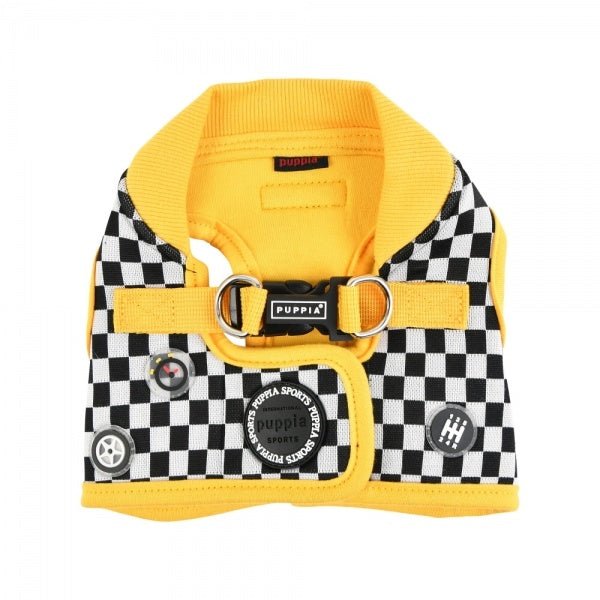 Puppia Harness B Racer Yellow hondentuig > honden harnas > model B Small