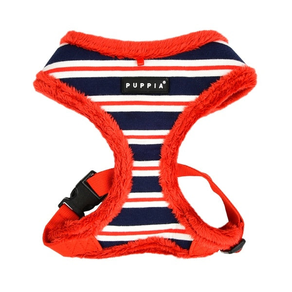 Puppia Rowdy Harness Model A Red - Premium hondentuig > honden harnas from Puppia - Just €20! Shop now at Frenkiezdogshop