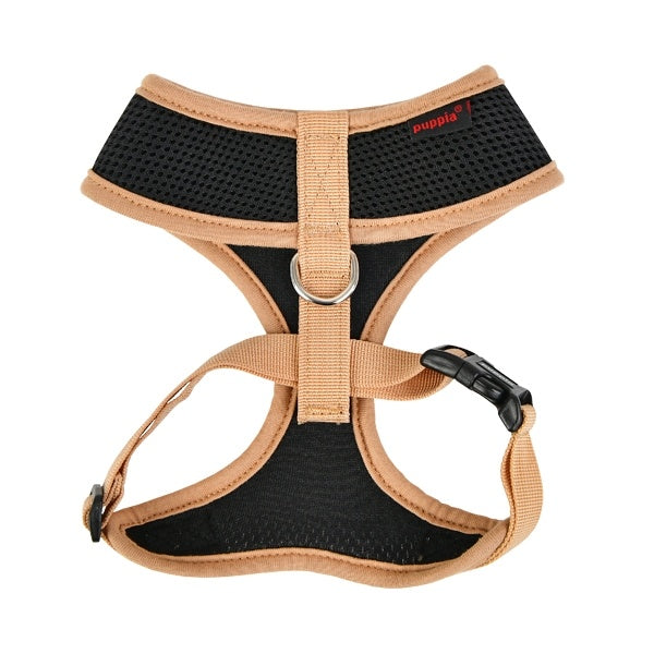 Puppia Soft Harness II model A black - Premium hondentuig > honden harnas from Puppia - Just €18.99! Shop now at Frenkiezdogshop