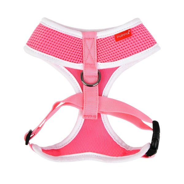 hondentuig > honden harnas > model A - Puppia Soft Harness II model A pink - Frenkiezdogshop