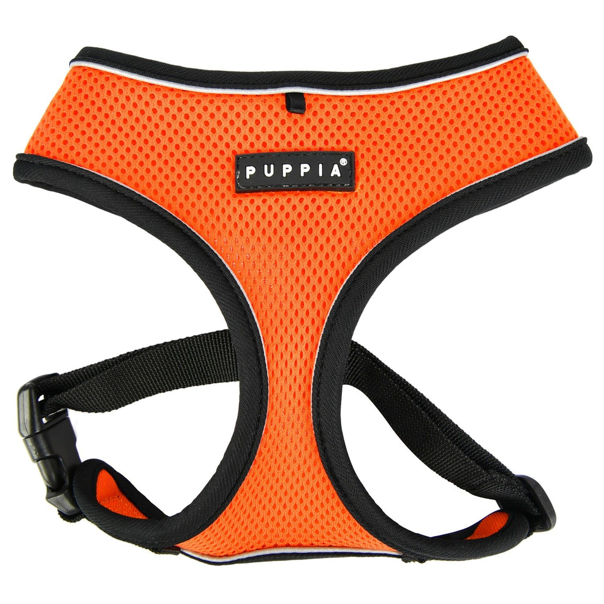 Puppia Soft Harness PRO model A Orange hondentuig > honden harnas > model A Small