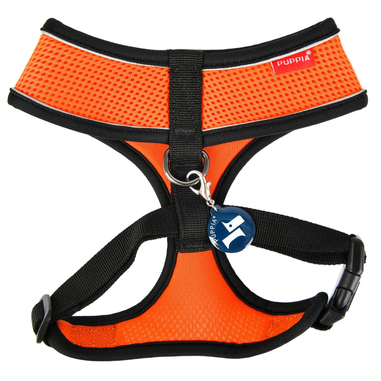 Puppia Soft Harness PRO model A Orange hondentuig > honden harnas > model A Small