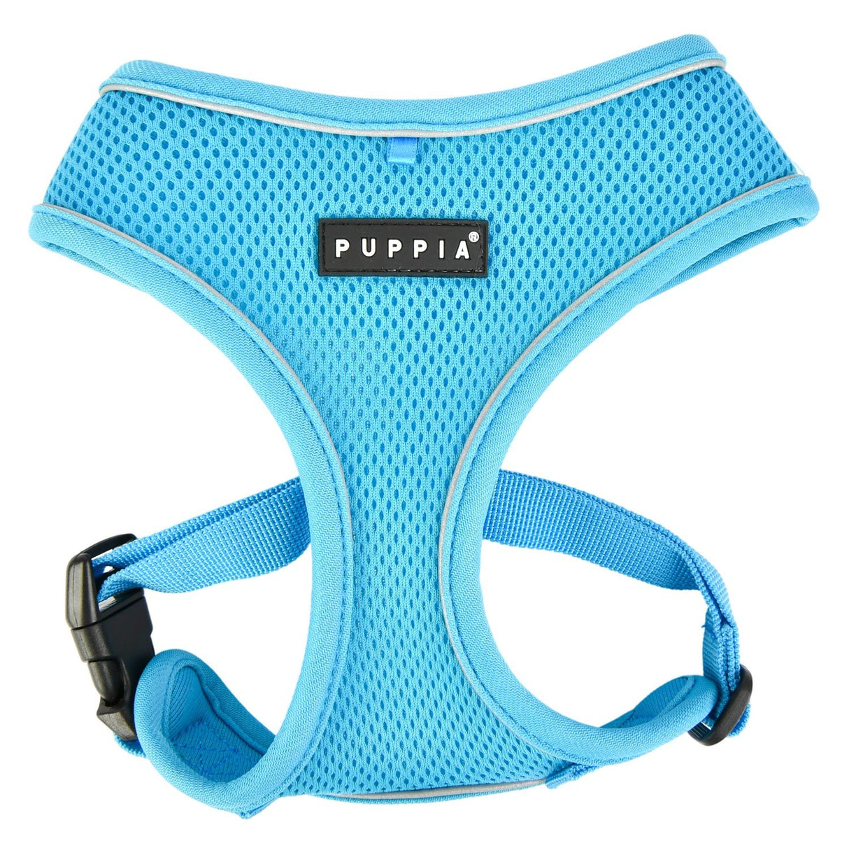 Puppia Soft Harness PRO model A Skyblue hondentuig > honden harnas > model A Small