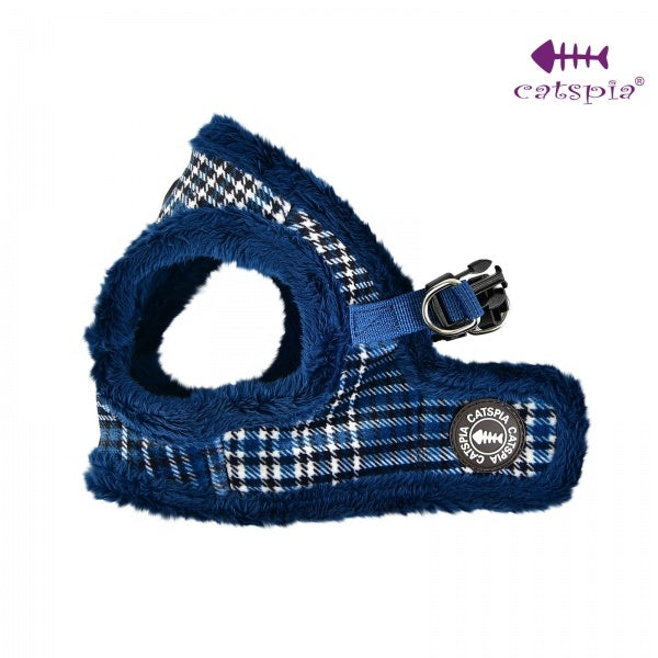 Catspia Neve Vest Harness model B Navy - Premium Kattentuig > kattenharnas from Catspia - Just €20! Shop now at Frenkiezdogshop