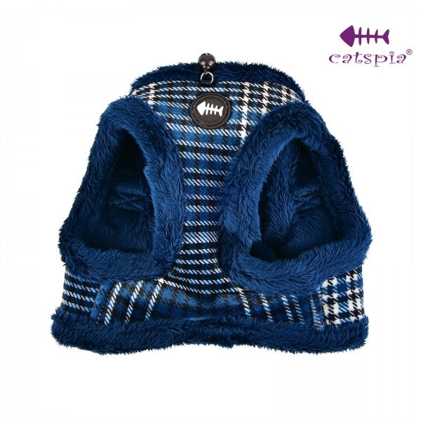 Catspia Neve Vest Harness model B Navy - Premium Kattentuig > kattenharnas from Catspia - Just €20! Shop now at Frenkiezdogshop
