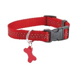 Bobby SAFE collar Red halsband > hondenhalsband X - Small
