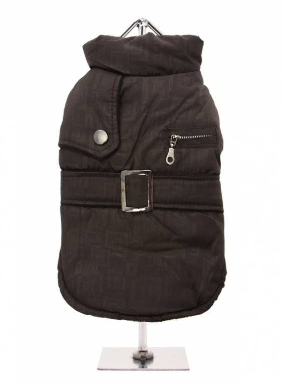 Urban Pup Chestnut Brown Fleece-Lined Jacket ALLEEN MEDIUM EN SMALL - Premium Hondenkleding > hondenjas from Urban Pup - Just €20! Shop now at Frenkiezdogshop