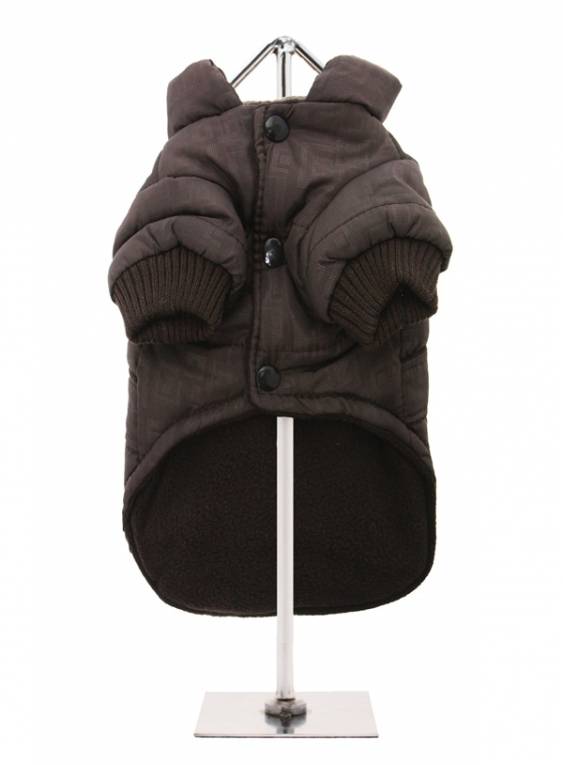 Urban Pup Chestnut Brown Fleece-Lined Jacket ALLEEN MEDIUM EN SMALL - Premium Hondenkleding > hondenjas from Urban Pup - Just €20! Shop now at Frenkiezdogshop