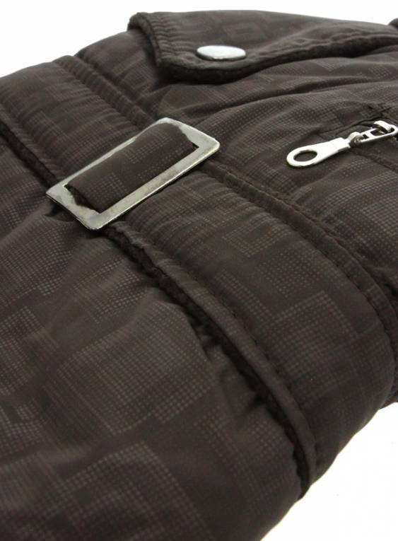 Urban Pup Chestnut Brown Fleece-Lined Jacket ALLEEN MEDIUM EN SMALL - Premium Hondenkleding > hondenjas from Urban Pup - Just €20! Shop now at Frenkiezdogshop