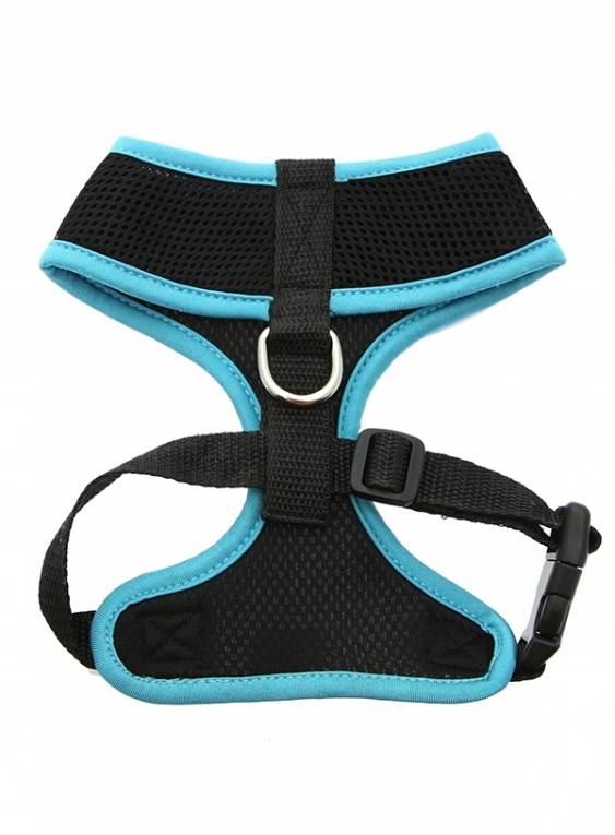 Urban Pup Active Mesh Neon Blue Harness ( X LARGE ) hondentuig > honden harnas > model A Small
