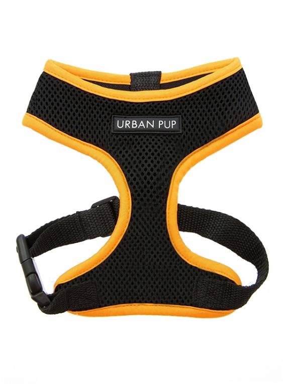 Urban Pup Active Mesh Neon Orange Harness hondentuig > honden harnas > model A Small