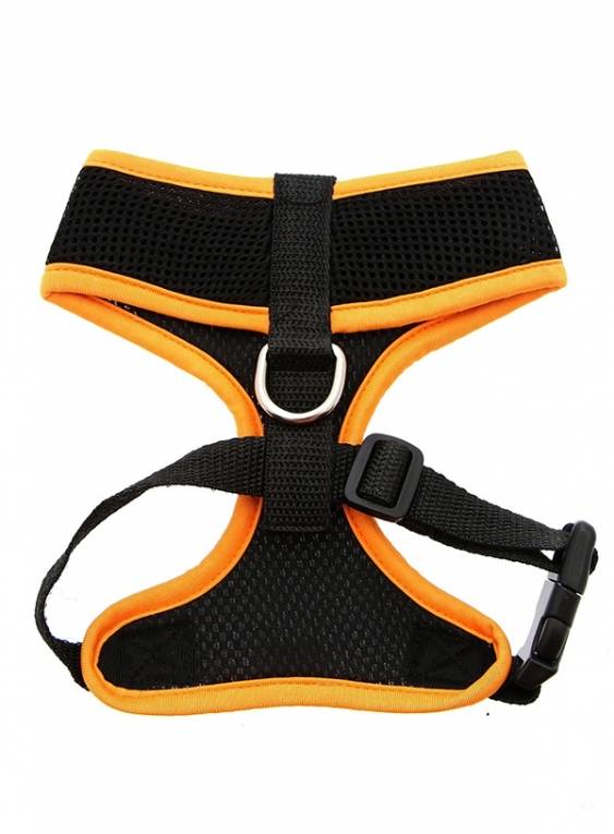 Urban Pup Active Mesh Neon Orange Harness hondentuig > honden harnas > model A Small
