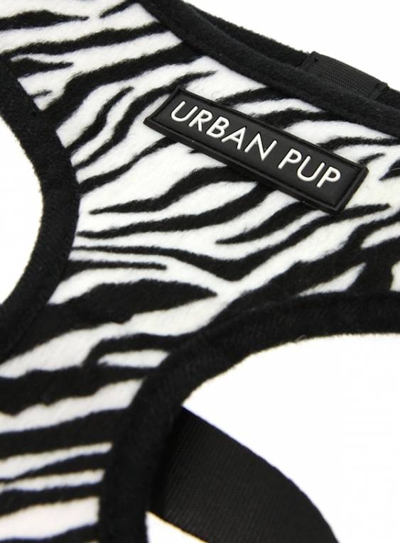 Urban Pup Zebra Print Harness - Premium hondentuig > honden harnas from Urban Pup - Just €19.99! Shop now at Frenkiezdogshop