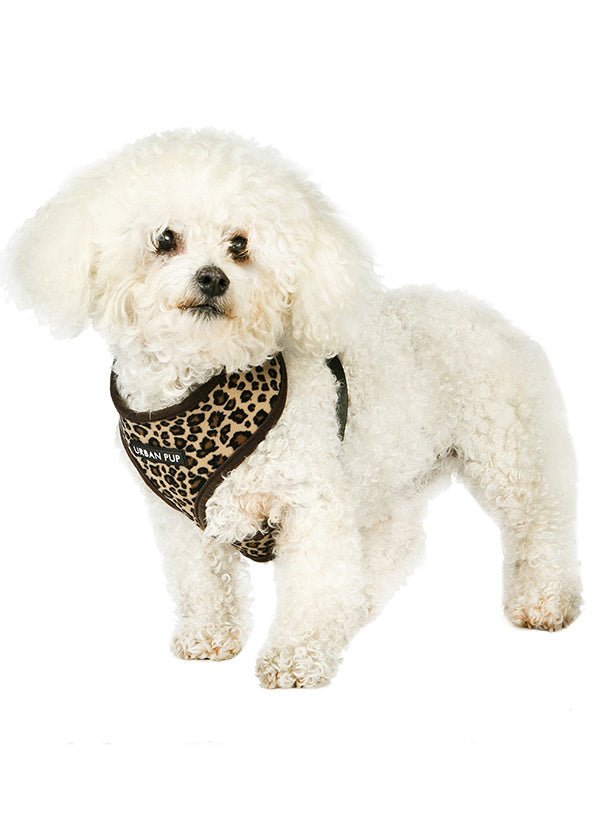 Urban Pup Leopard Print Harness hondentuig > honden harnas > model A XX - Small