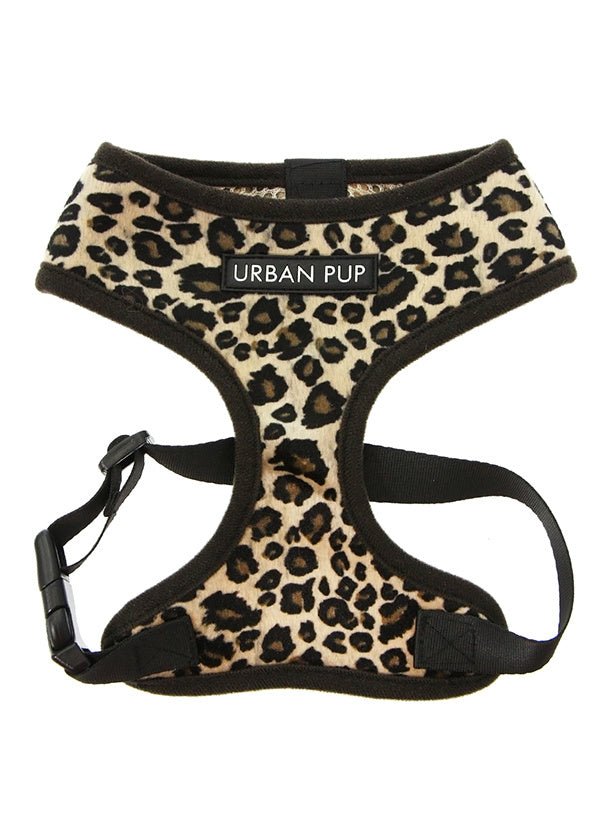 Urban Pup Leopard Print Harness hondentuig > honden harnas > model A XX - Small