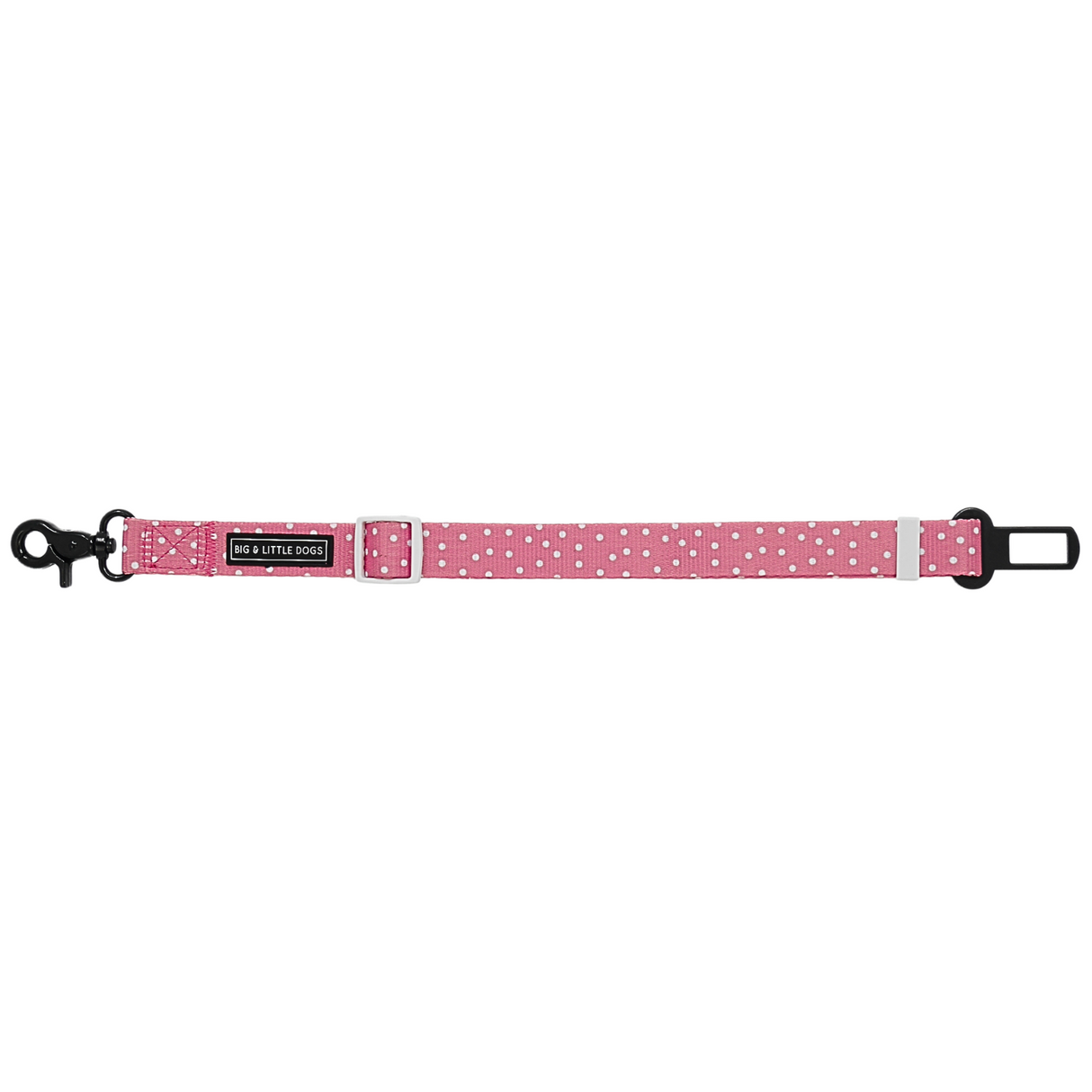 Big and Little Dogs autogordel Pink Dots - Premium Autogordel > Autoriem from Big and Little Dogs - Just €10! Shop now at Frenkiezdogshop