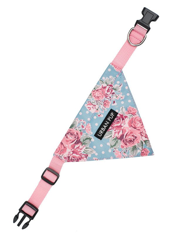 Urban Pup Vintage Rose Floral Bandana Hondenkleding > bandana Small