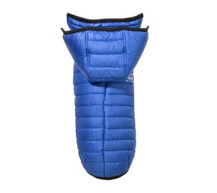 Bobby Donsjas Studio Blauw ( ALLEEN XS ) - Premium Hondenkleding > hondenjas from Bobby - Just €20! Shop now at Frenkiezdogshop