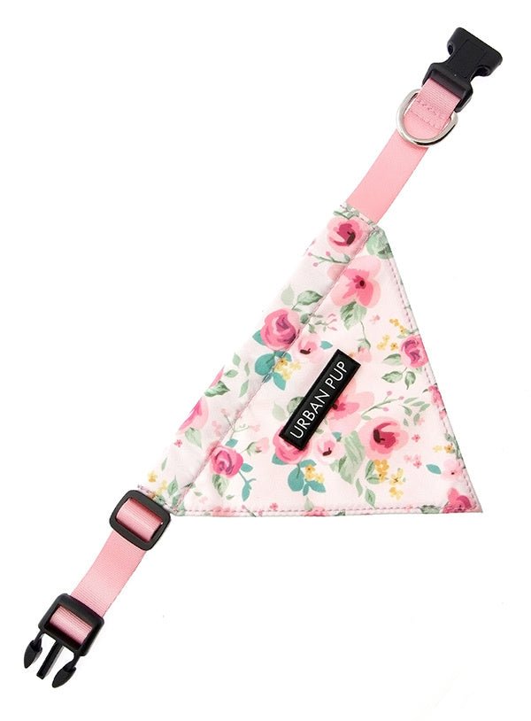 Urban Pup Pink Floral Cascade Bandana Hondenkleding > bandana Small