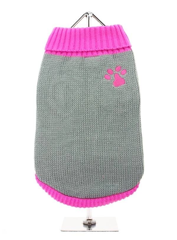 Urban Pup Pink Paw Sweater Hondenkleding > Hondentrui X - Small