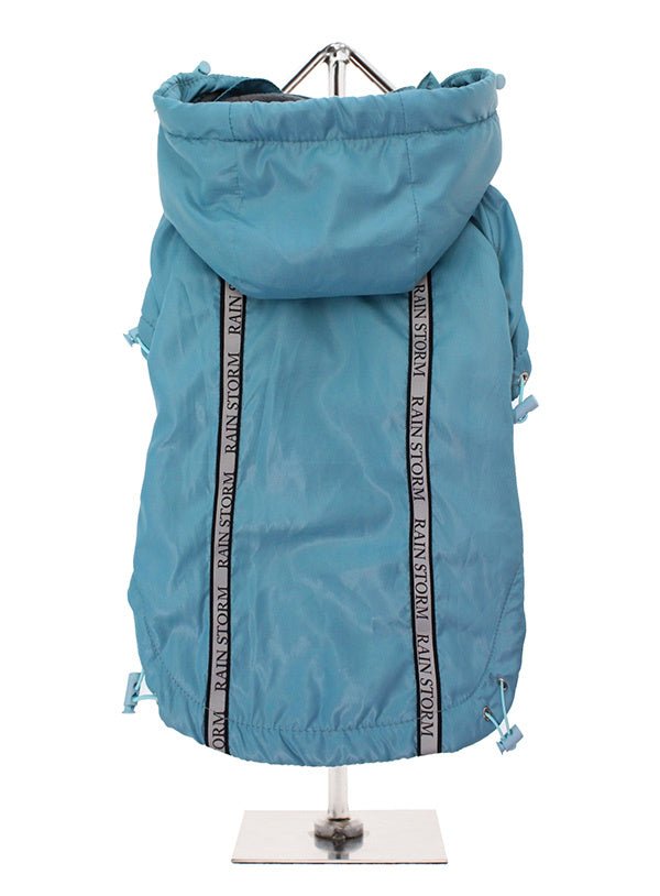 Urban Pup Teal Blue Rainstorm Rain Coat Hondenkleding > hondenjas X - Small