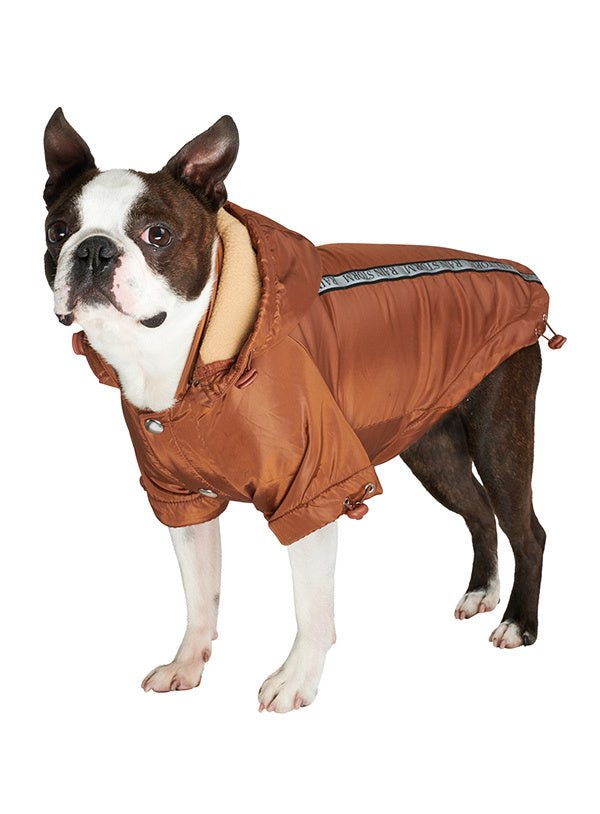 Urban Pup Rainstorm Rain Coat bronze Hondenkleding > hondenjas X - Small