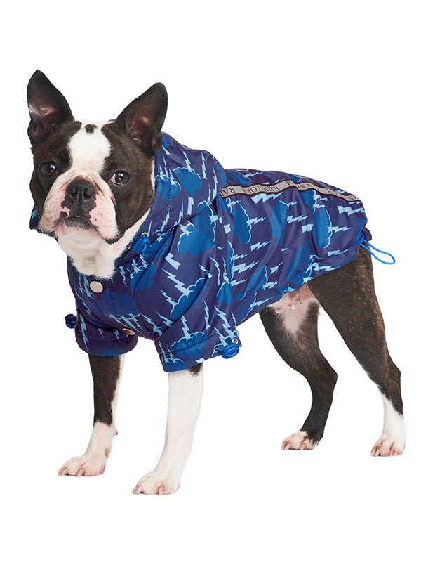 Urban Pup Storm Print Rainstorm Rain Coat Hondenkleding > hondenjas X - Small
