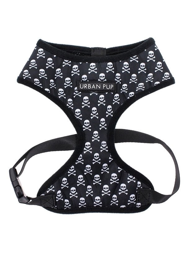 Urban Pup Skulls & Crossbones Harness hondentuig > honden harnas > model A XX - Small