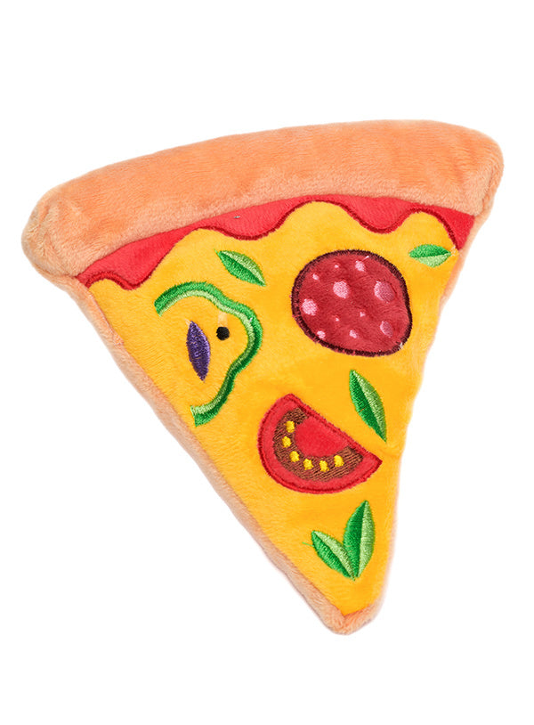 Frenkiez Pizza Plush & Squeaky Dog Toy - Premium Hondenspeeltje > Hondenspeelgoed from Frenkiez - Just €5! Shop now at Frenkiezdogshop