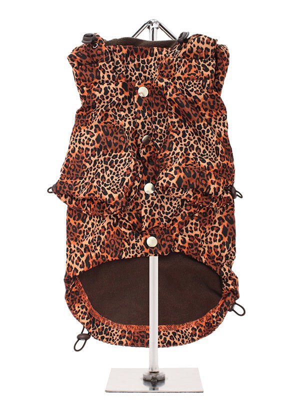 Urban Pup Cheetah Print Rainstorm Rain Coat Hondenkleding > hondenjas X - Small