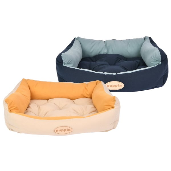 Puppia mandje Coco Square Beige - Premium hondenmand > hondenbed from Puppia - Just €50! Shop now at Frenkiezdogshop