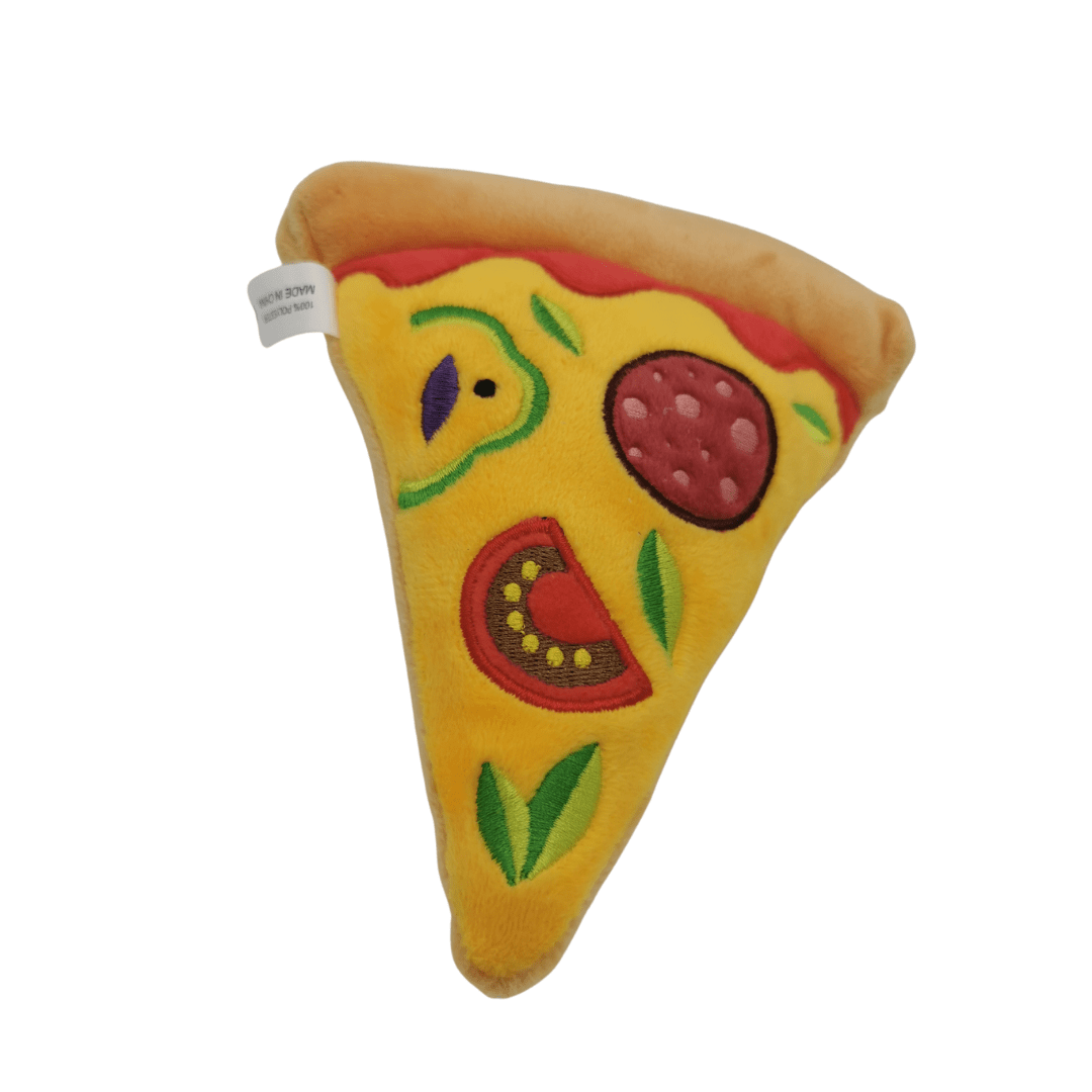 Frenkiez Pizza Meal Box (3 Toyz ) Hondenspeeltje > Hondenspeelgoed one - size