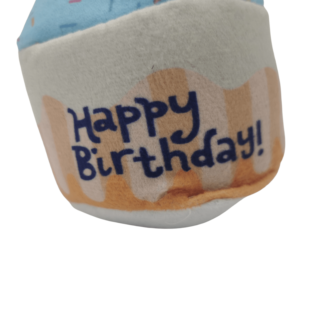 Frenkiez Partyz Cupcake Blue Hondenspeeltje > Hondenspeelgoed Standaard/One Size