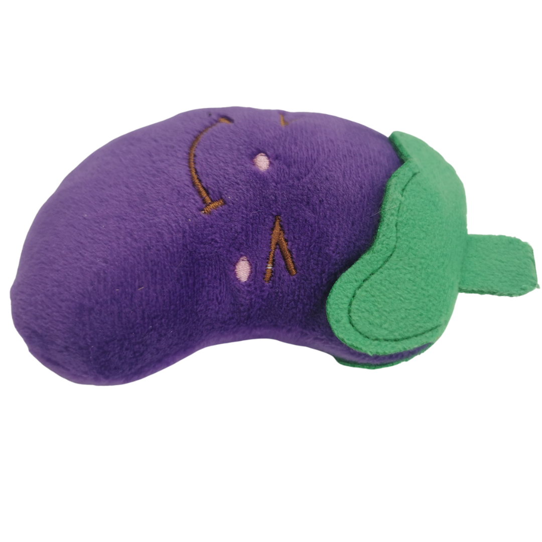 Frenkiez Veggiez Eggplant - Premium Hondenspeeltje > Hondenspeelgoed from Frenkiez - Just €6.99! Shop now at Frenkiezdogshop