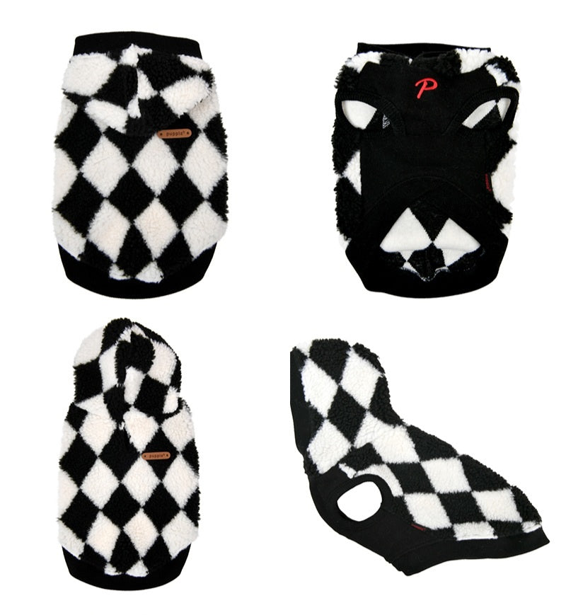 Puppia Luca Hoodie Black - Premium Hondenkleding > Hondentrui from Puppia - Just €29.99! Shop now at Frenkiezdogshop