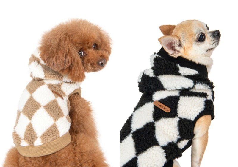 Puppia Luca Hoodie Beige Hondenkleding > Hondentrui Small