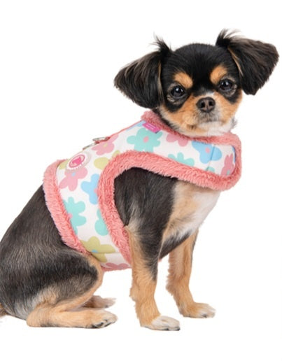 Pinkaholic Heather Pinka Harness Indian Pink - Premium hondentuig > honden harnas from Pinkaholic - Just €20! Shop now at Frenkiezdogshop