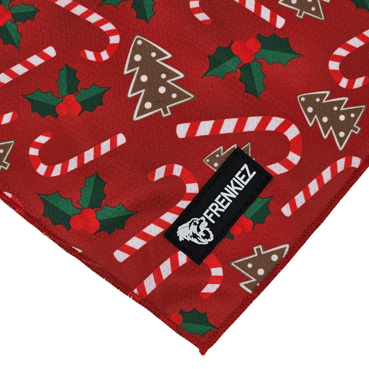 Frenkiez Christmas Bandana Red Christmas Hondenkleding > bandana Small