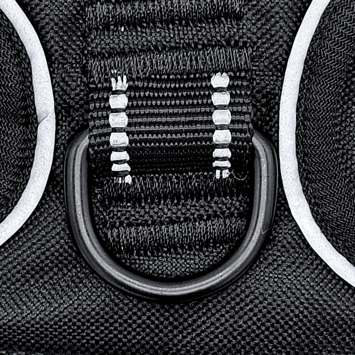 Frenkiez reflective basic dog harness Black hondentuig > honden harnas > Y tuigen Small