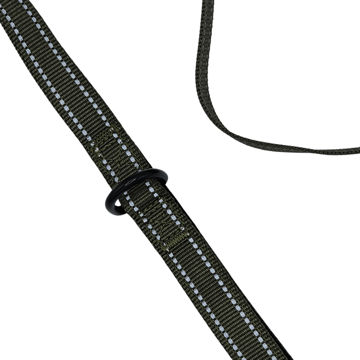 Frenkiez reflective dog leash New Army Green hondenriem > hondenlijn Small