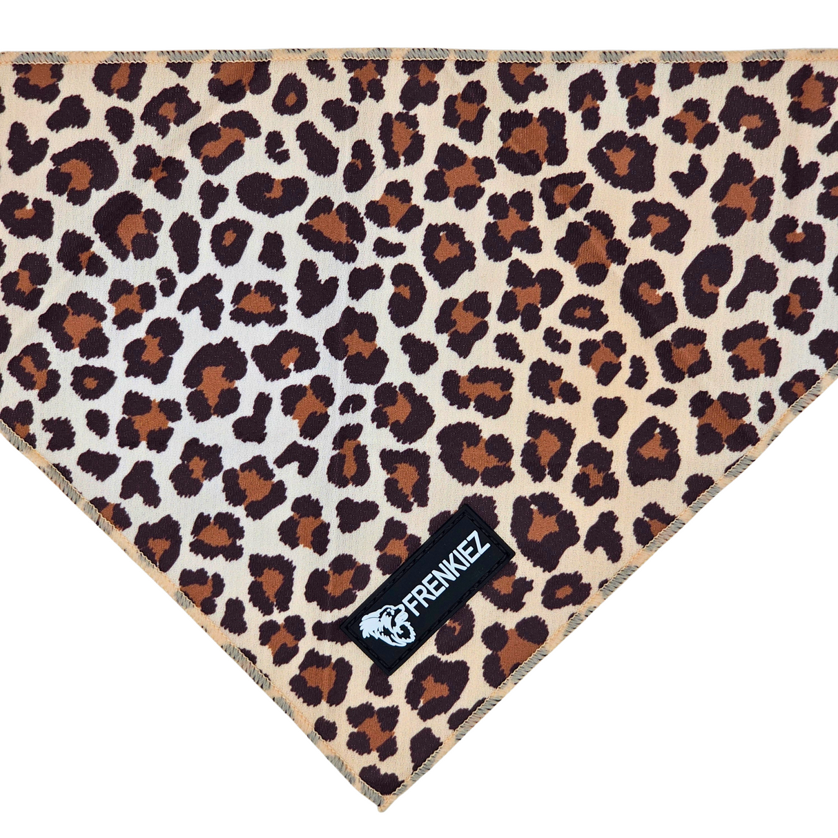 Frenkiez Cooling Bandana Brown Leopard - Premium Hondenkleding > bandana from Frenkiez - Just €7.99! Shop now at Frenkiezdogshop