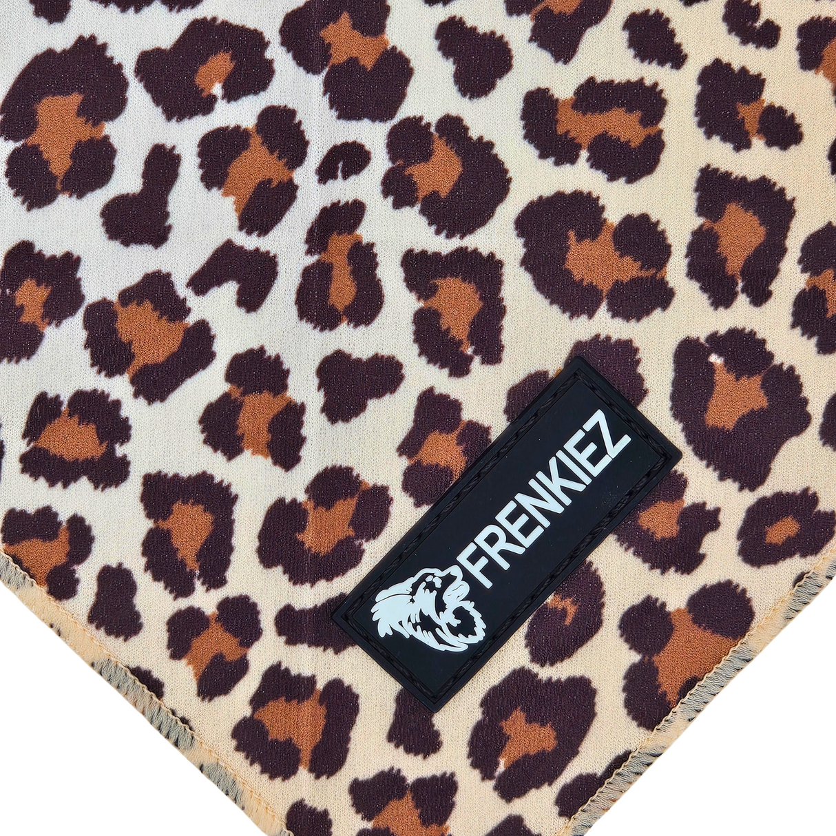 Frenkiez Cooling Bandana Brown Leopard - Premium Hondenkleding > bandana from Frenkiez - Just €7.99! Shop now at Frenkiezdogshop
